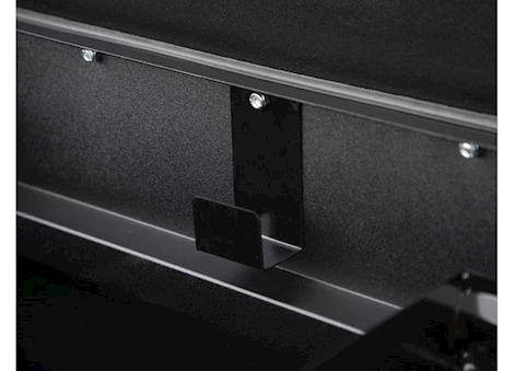 Buyers Products Matte blk diamond tread alum crossover truck tool box (18x27x71 inch) Main Image
